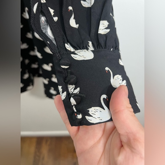 The Caroline Tie-Neck Mini Dress by Maeve - Picture 8 of 10